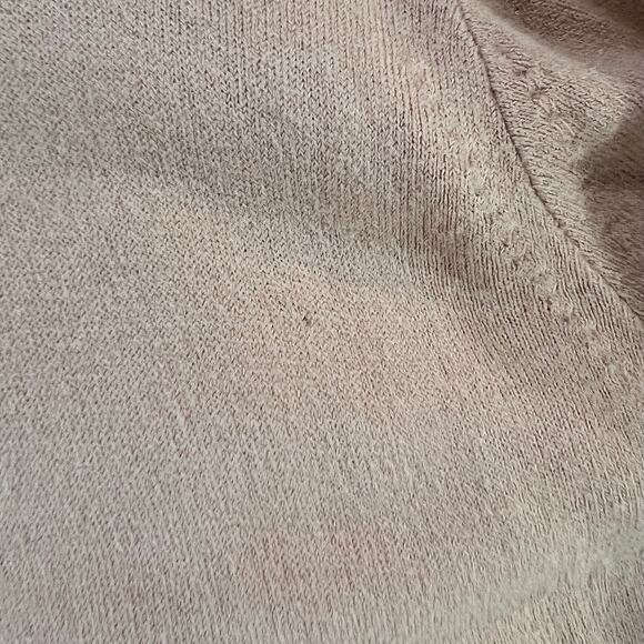 Vintage Cardigan Medium Tan Button Up Soft Knit Classic Preppy Cozy Union Made - Picture 12 of 14